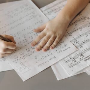 music exam hands on sheet music